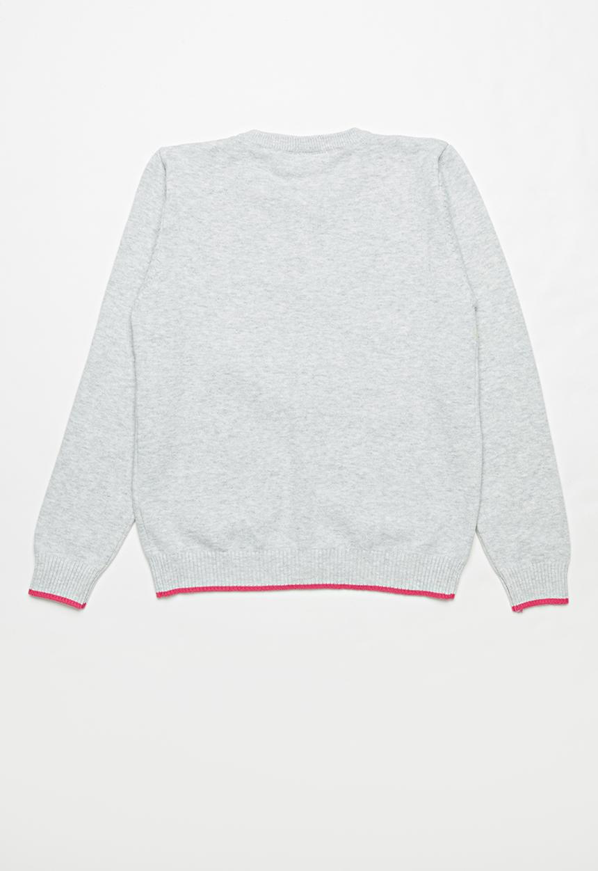 Pop Candy - Girls jersey - grey