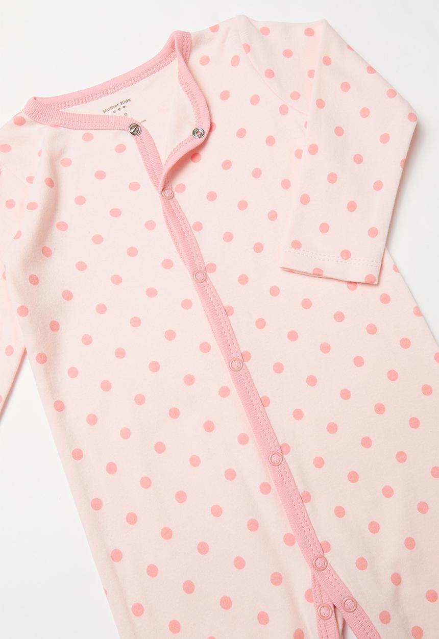 Pop Candy - Baby long sleeve sleepsuit - pink 
