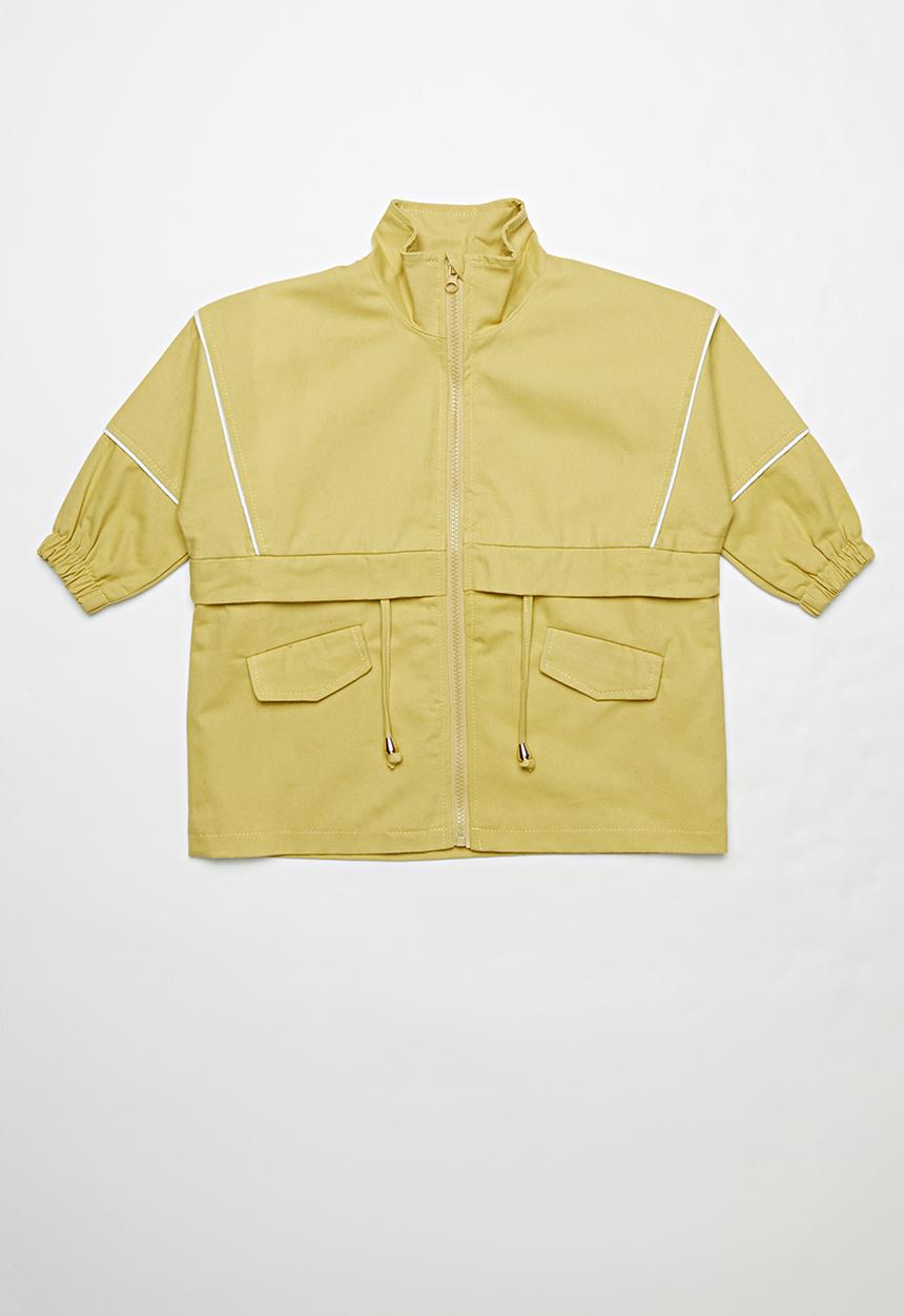 Rebel Republic - Girls parka jacket - yellow