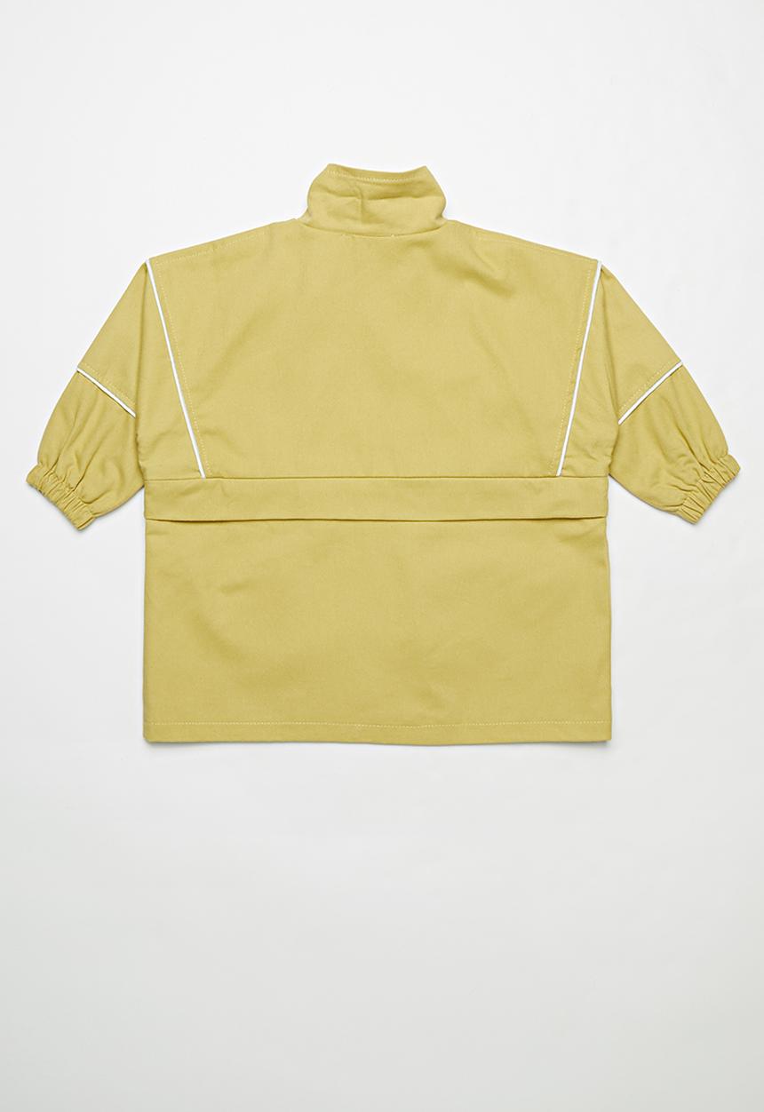 Rebel Republic - Girls parka jacket - yellow