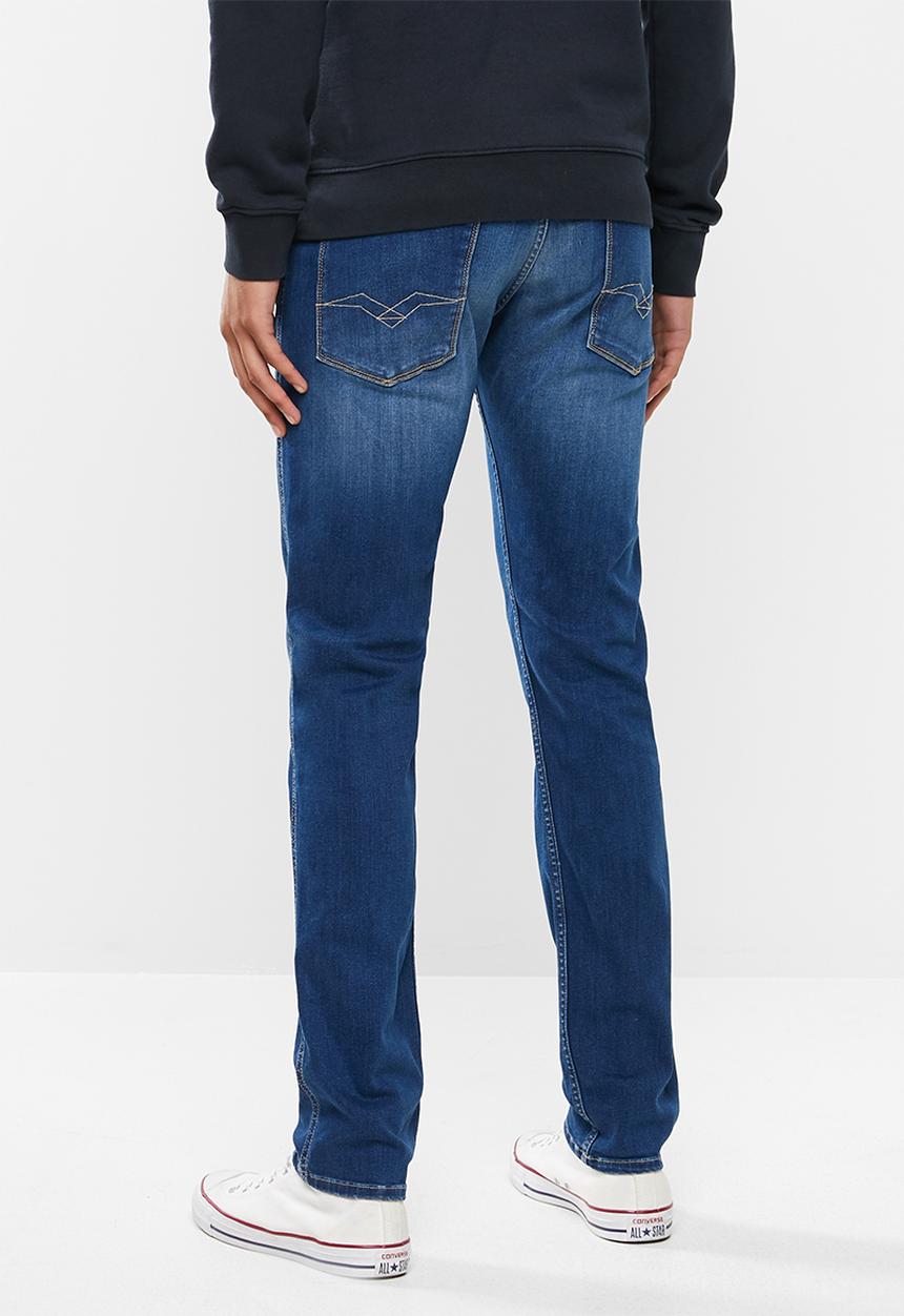 Replay - Slim light wash jeans - blue