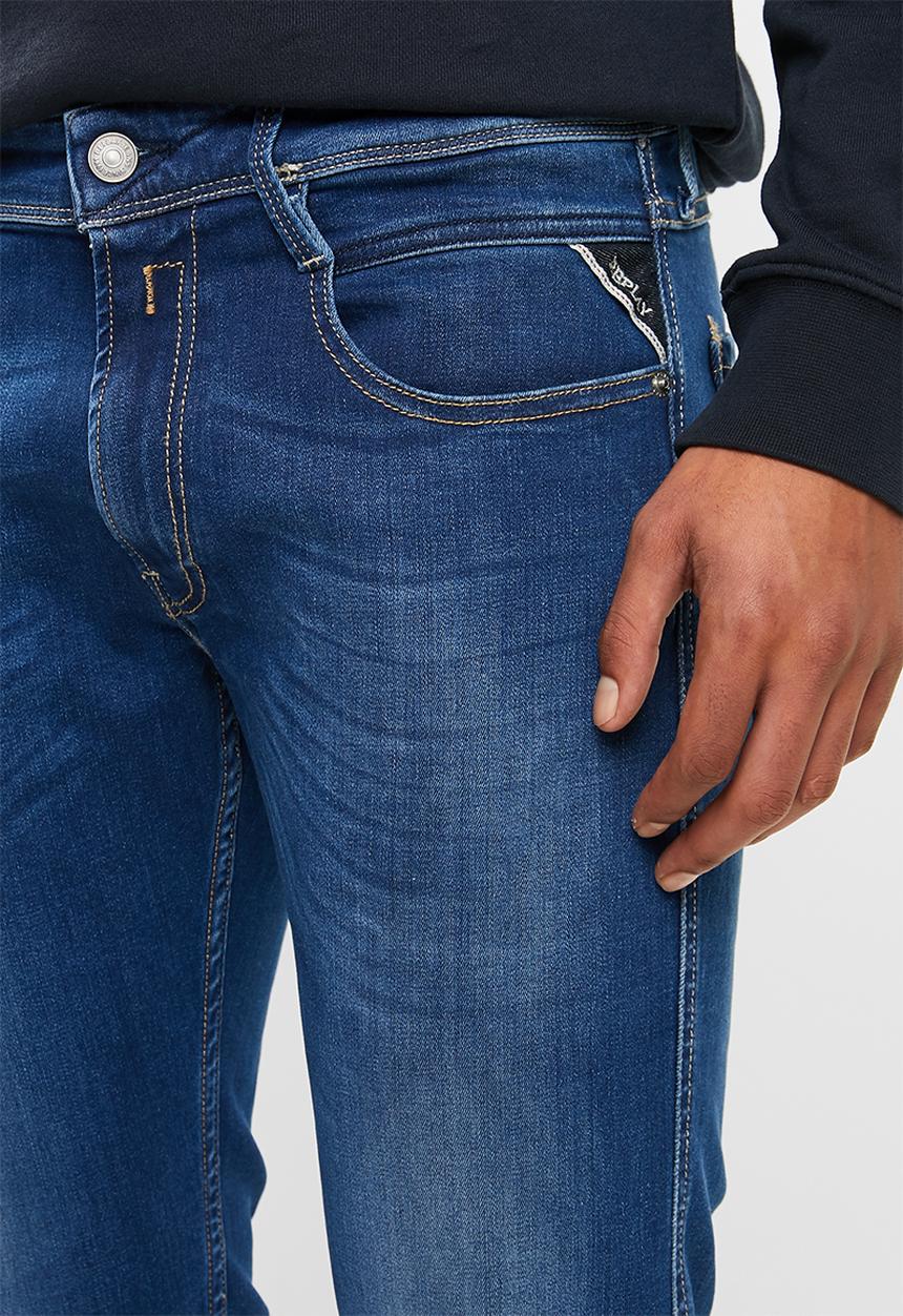 Replay - Slim light wash jeans - blue