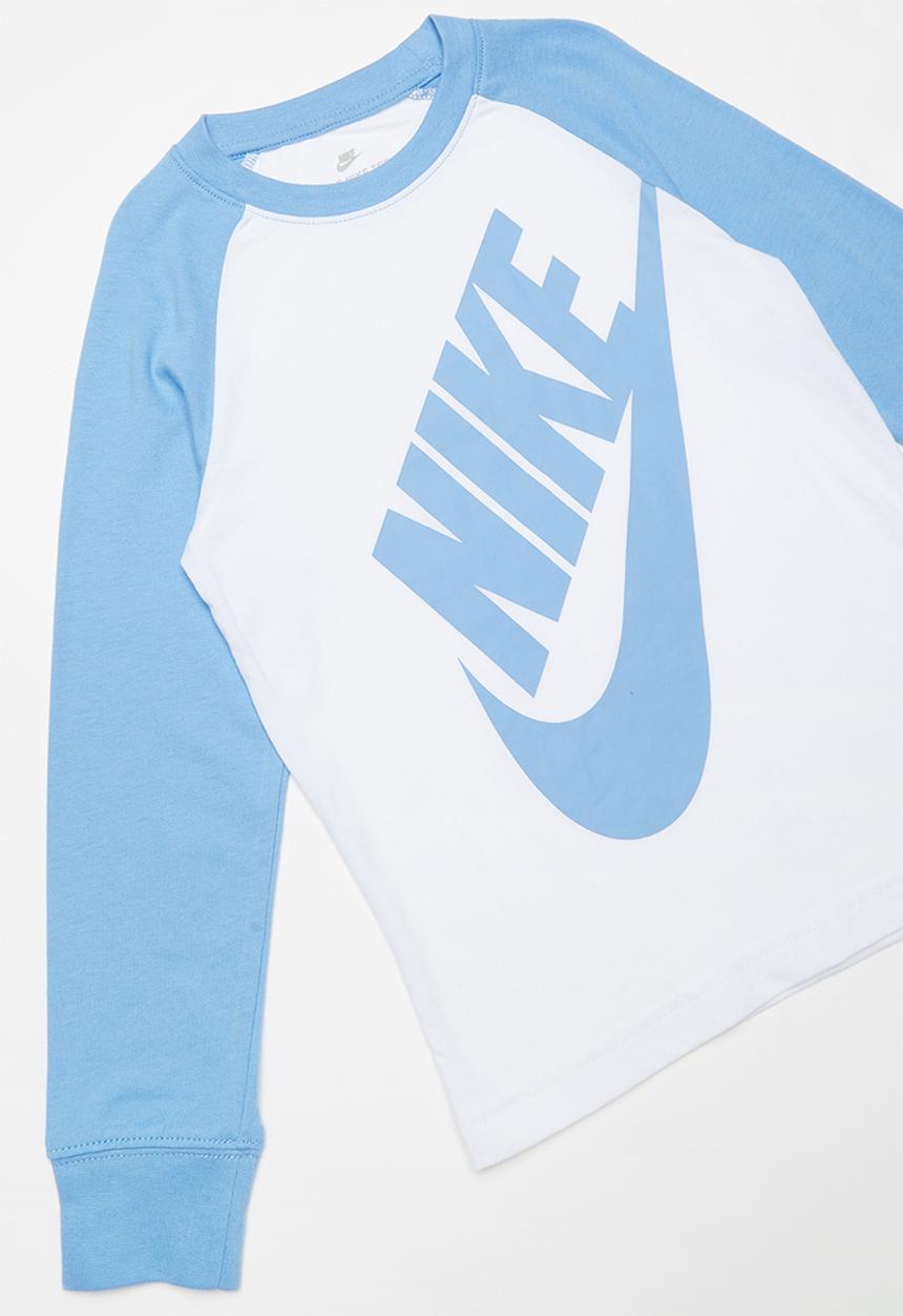 Nike - Boys nkb futura raglan - blue & white