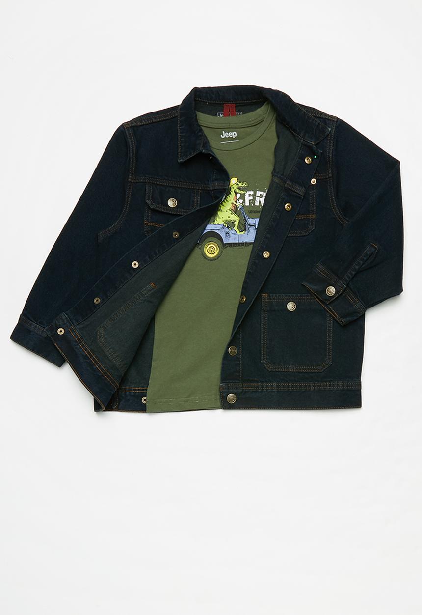 JEEP - Long sleeve iconic tee - fatigue