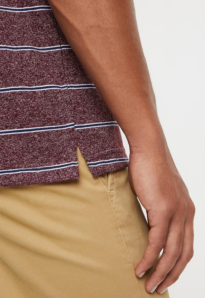 JEEP - Fine stripe golfer - multi