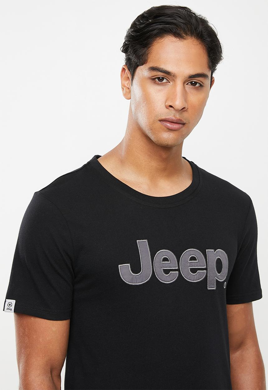 JEEP - Large logo tee - black
