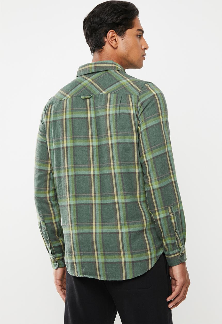 Hurley - Creeper washed shirt - galantic jade