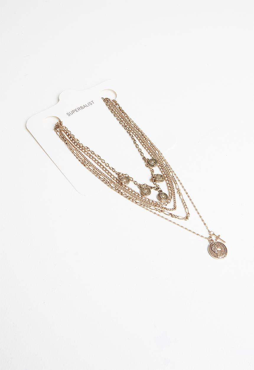 Superbalist - Aya multi-layered necklace - gold