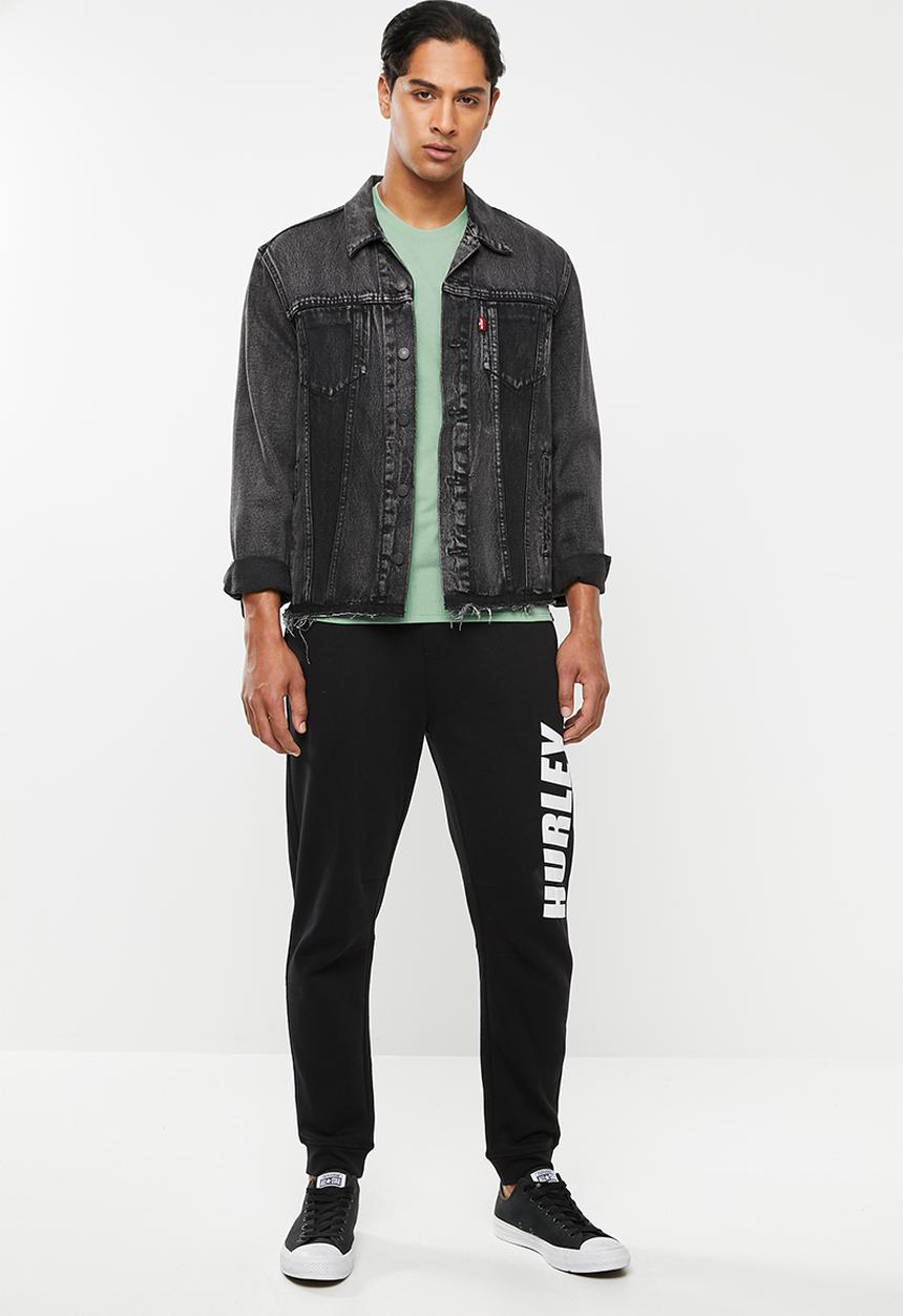 Hurley - Staple icon reflective tee - green