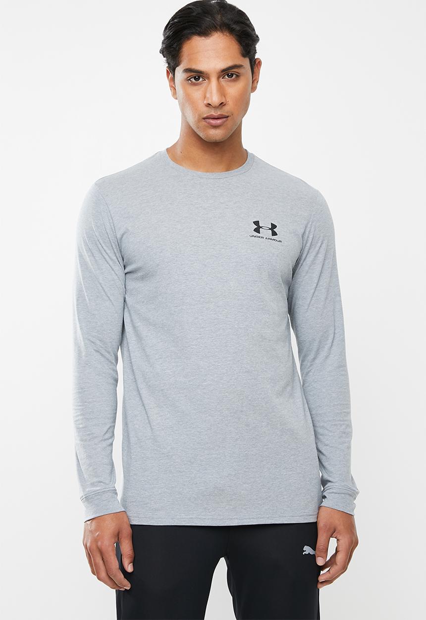 Under Armour - Sportstyle left chest tee - grey 