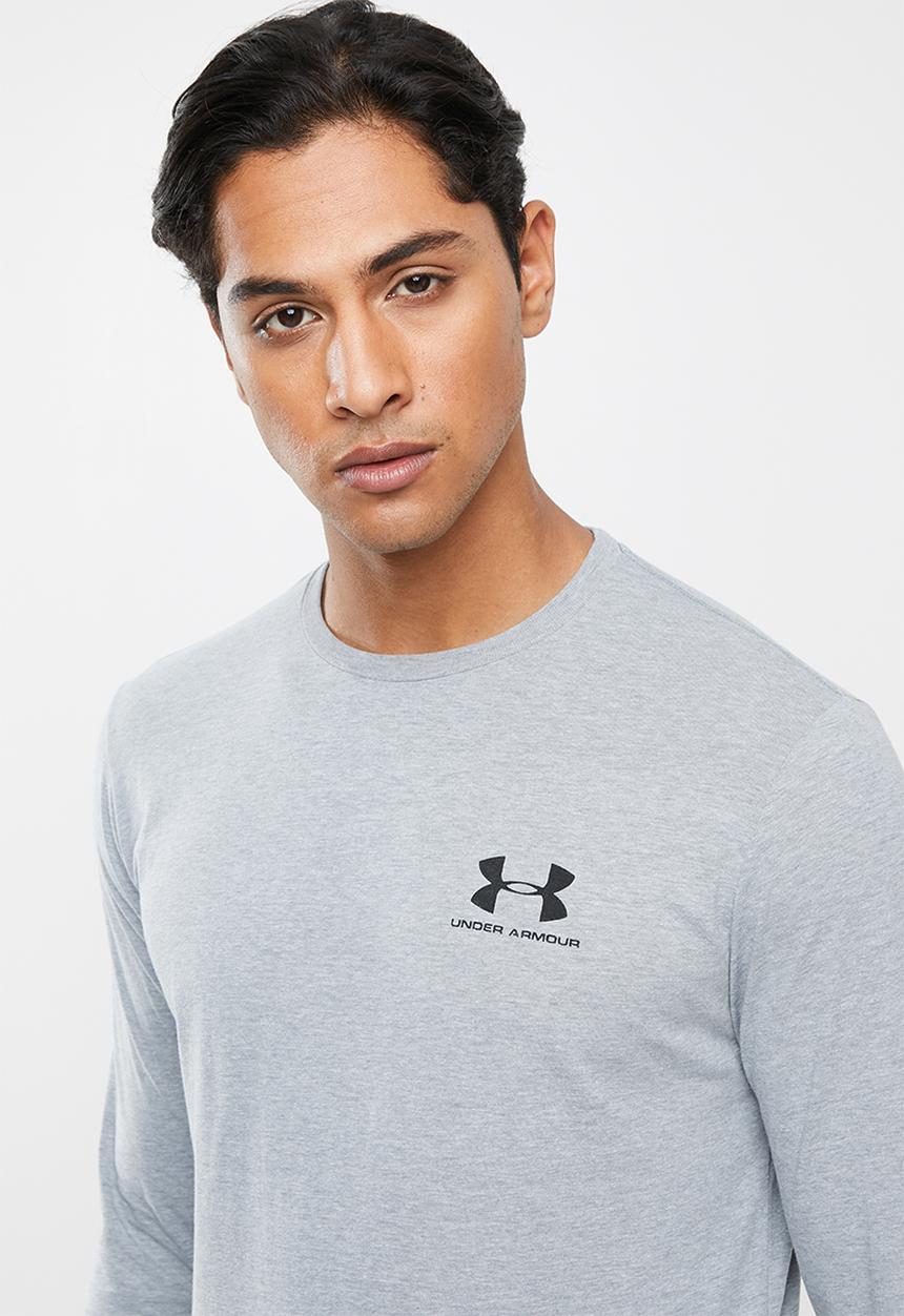 Under Armour - Sportstyle left chest tee - grey 