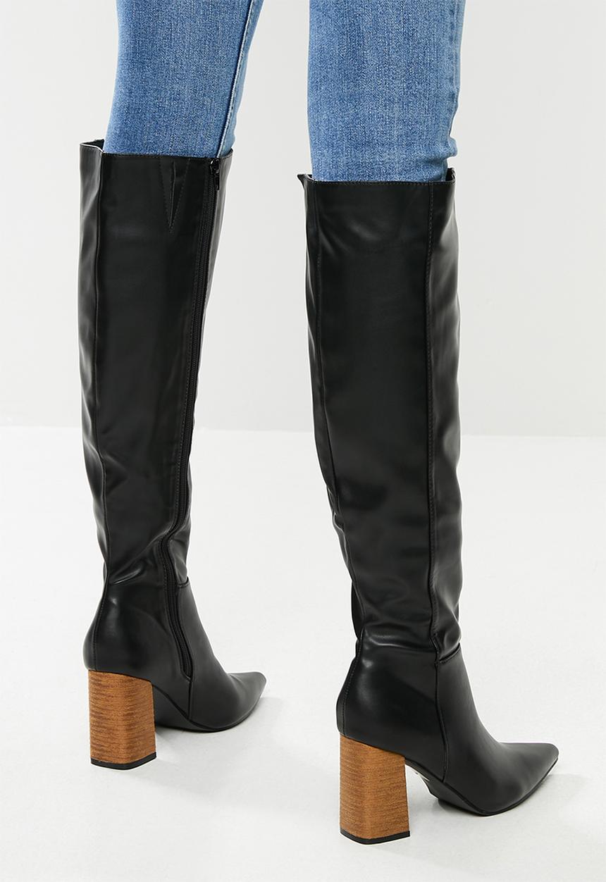 Superbalist - Nori over the knee boot - black