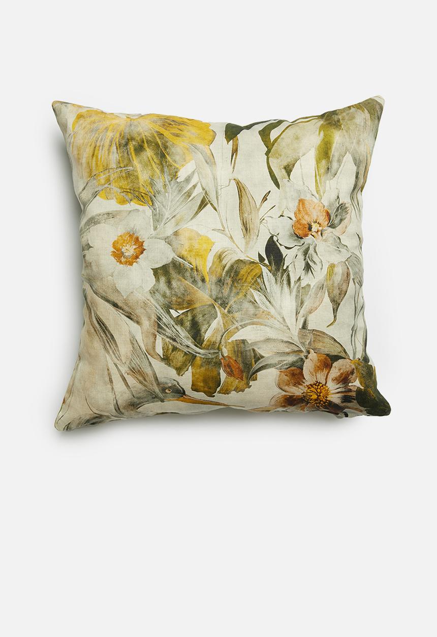Hertex Fabrics - Highgrove cushion cover - saffron