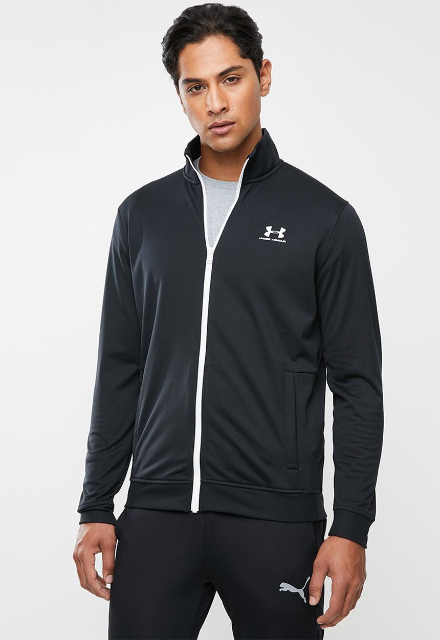 Under Armour - Sportstyle tricot jacket - black