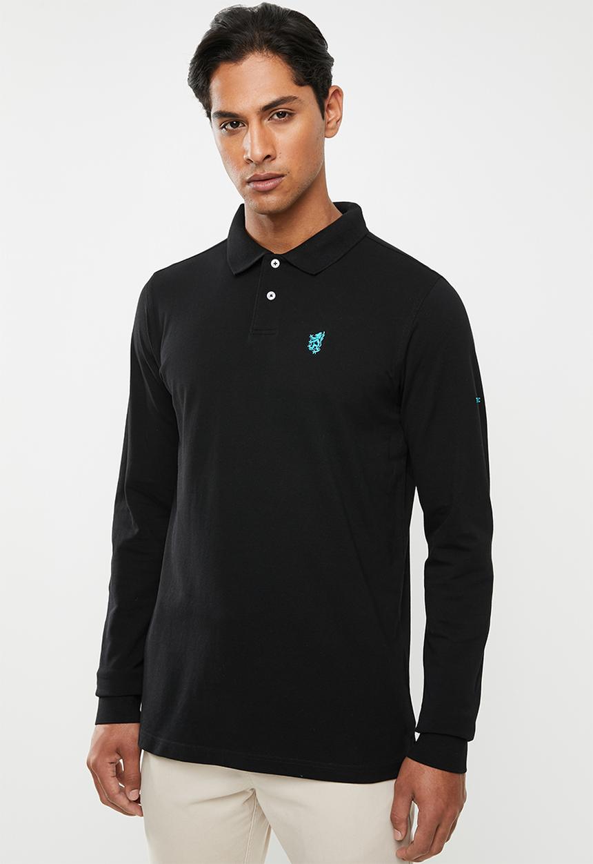 Pringle of Scotland - St augustine long sleeve styled - black