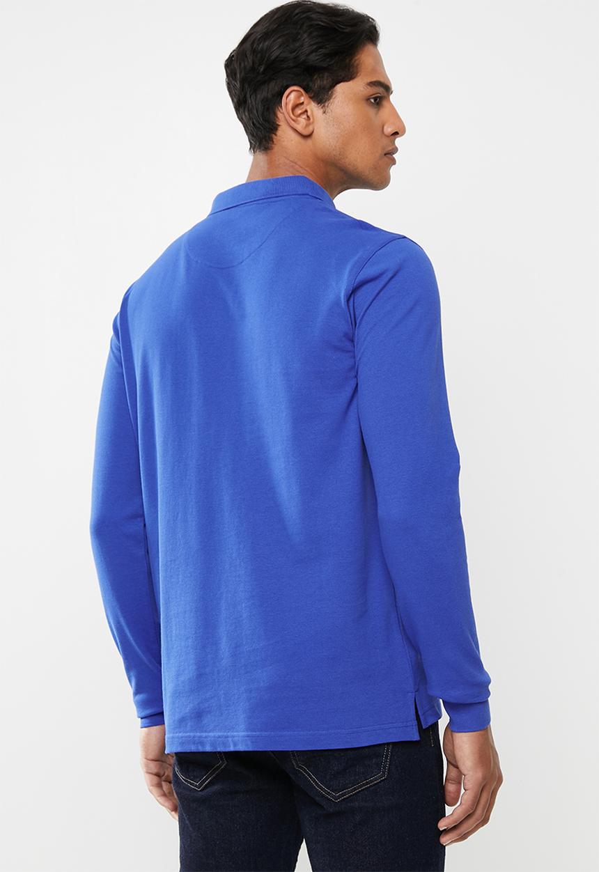 Pringle of Scotland - St augustine long sleeve styled sps - blue