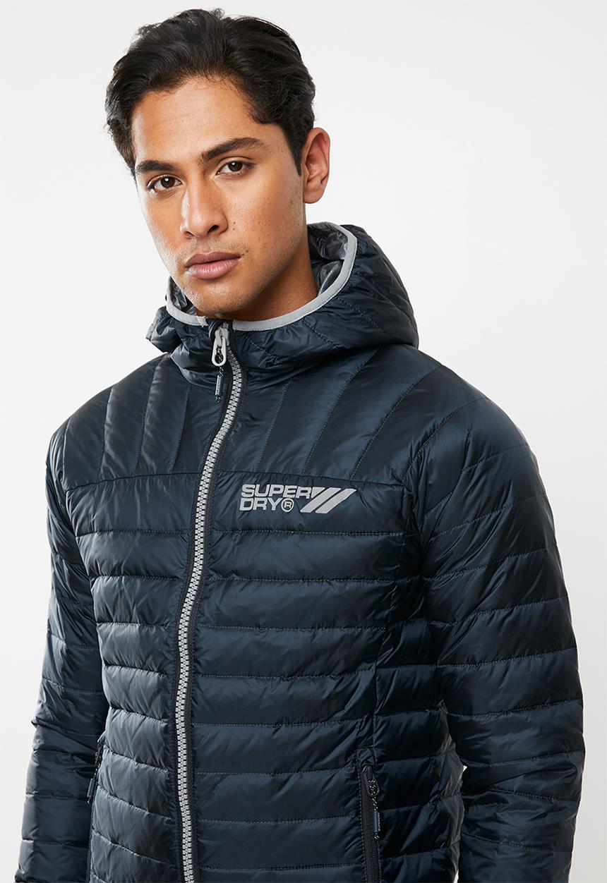 Superdry. - Core down jacket - navy