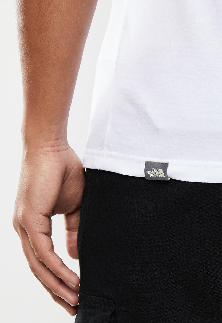 The North Face - Easy printed tee - white