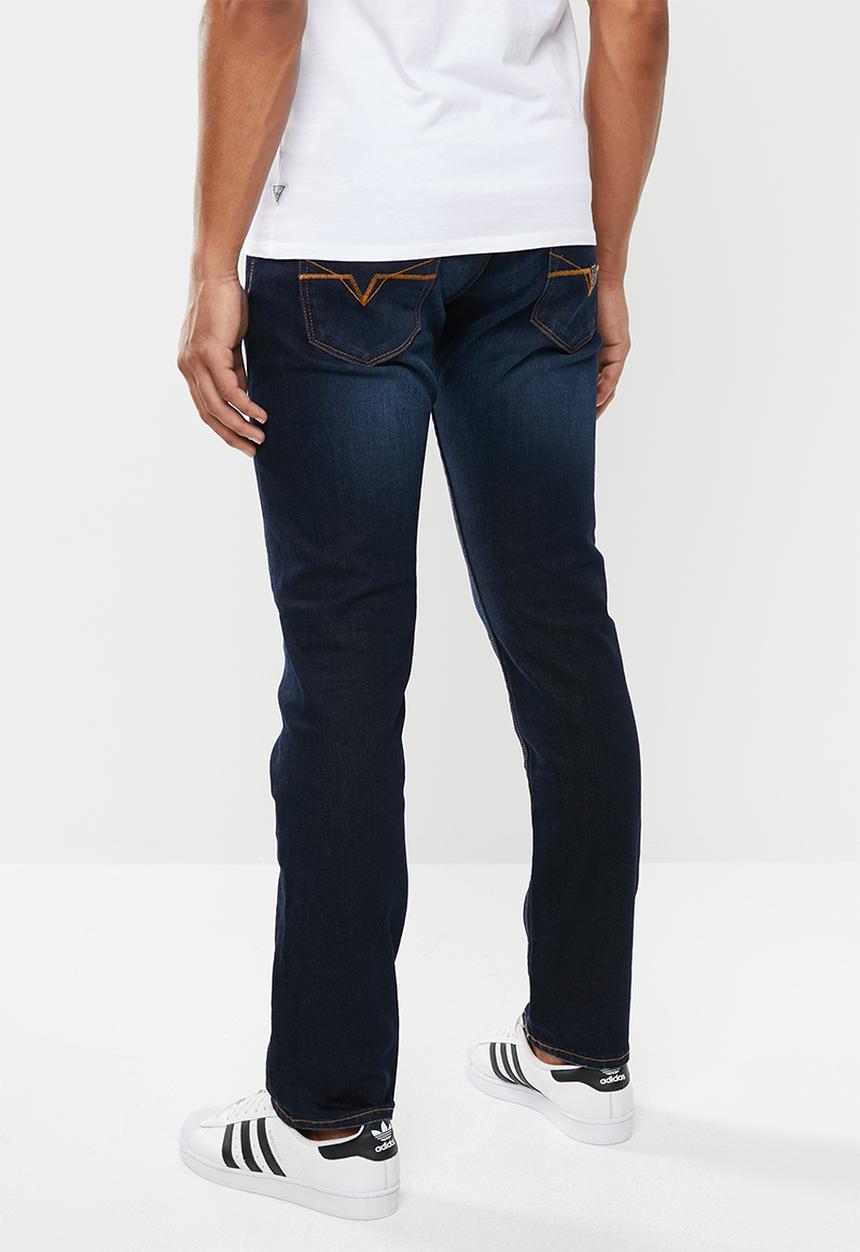 GUESS - Zeus slim straight stretch denim - dark blue
