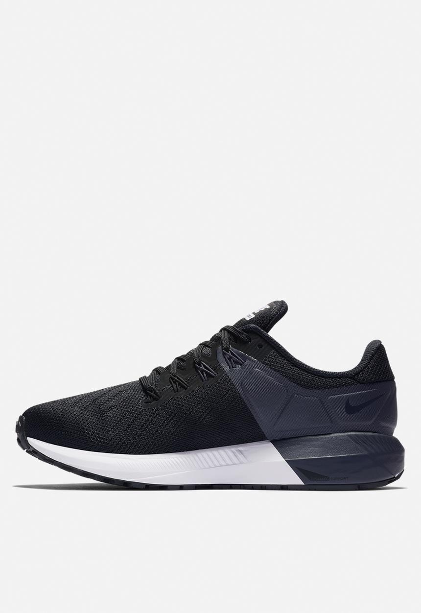 Nike - Air Zoom Structure 22 - black / white-gridiron