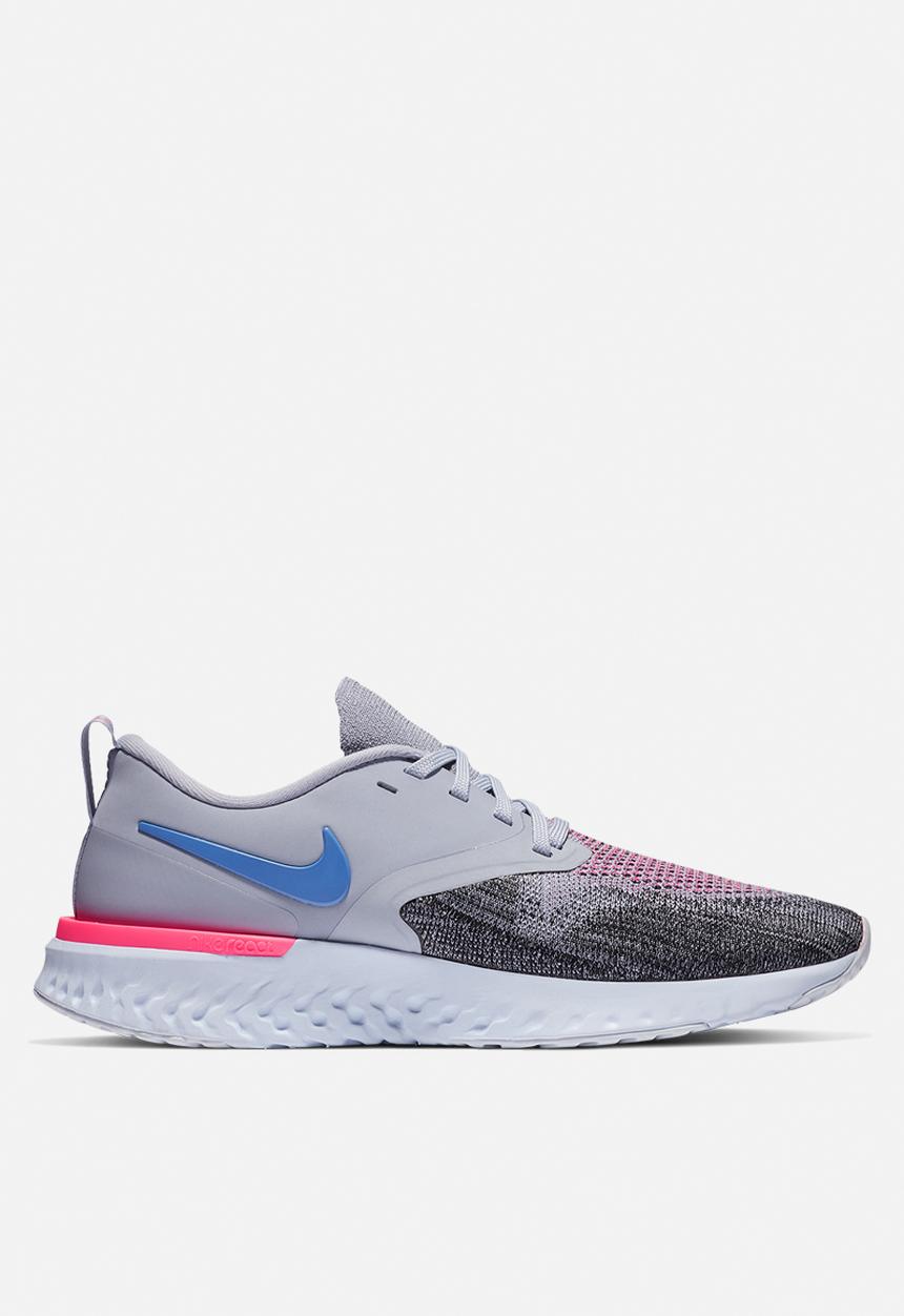 Nike - Odyssey React 2 Flyknit - indigo haze / sapphire-black-iron purple