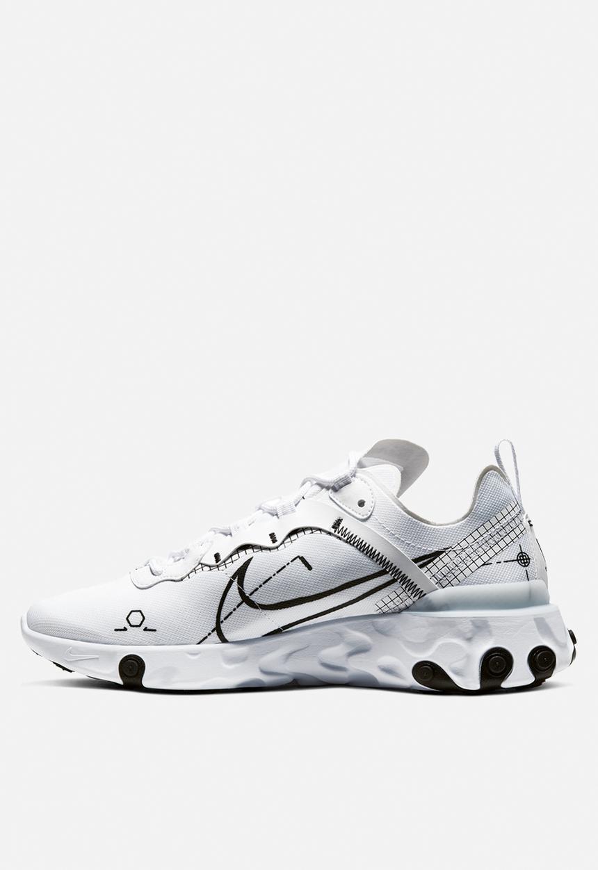 Nike - React Element 55 - white / black