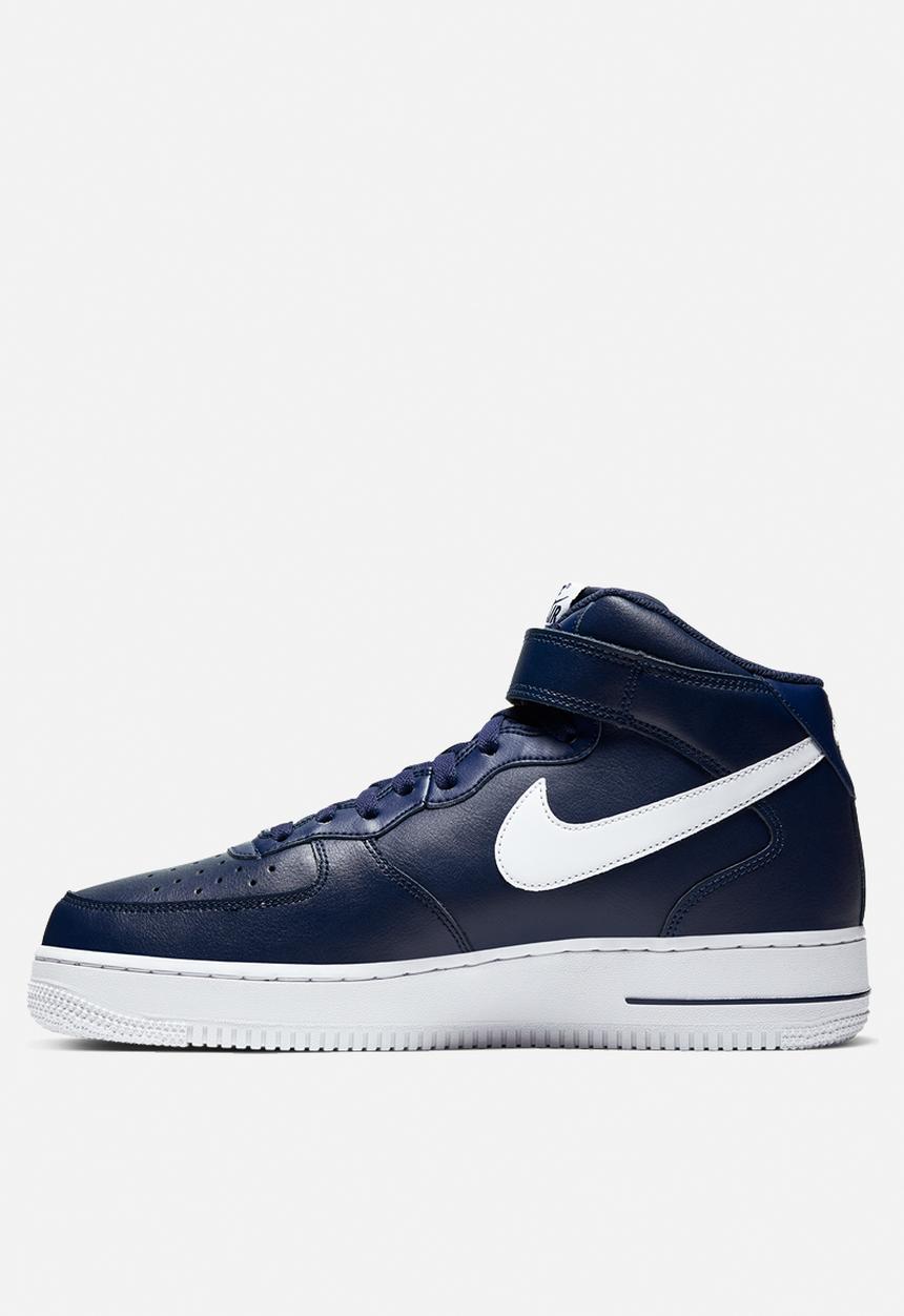 Nike - Air Force 1 mid '07 AN20 - midnight navy & white