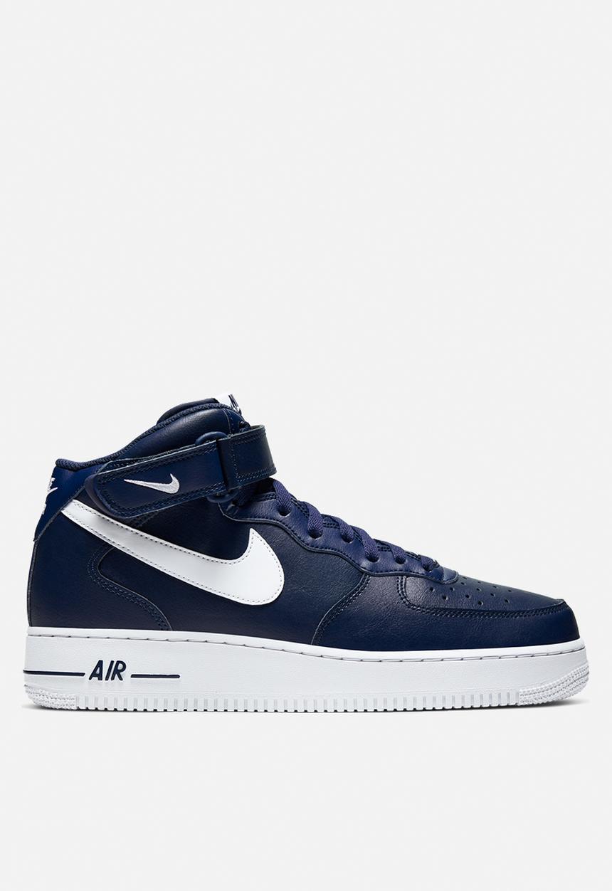 Nike - Air Force 1 mid '07 AN20 - midnight navy & white