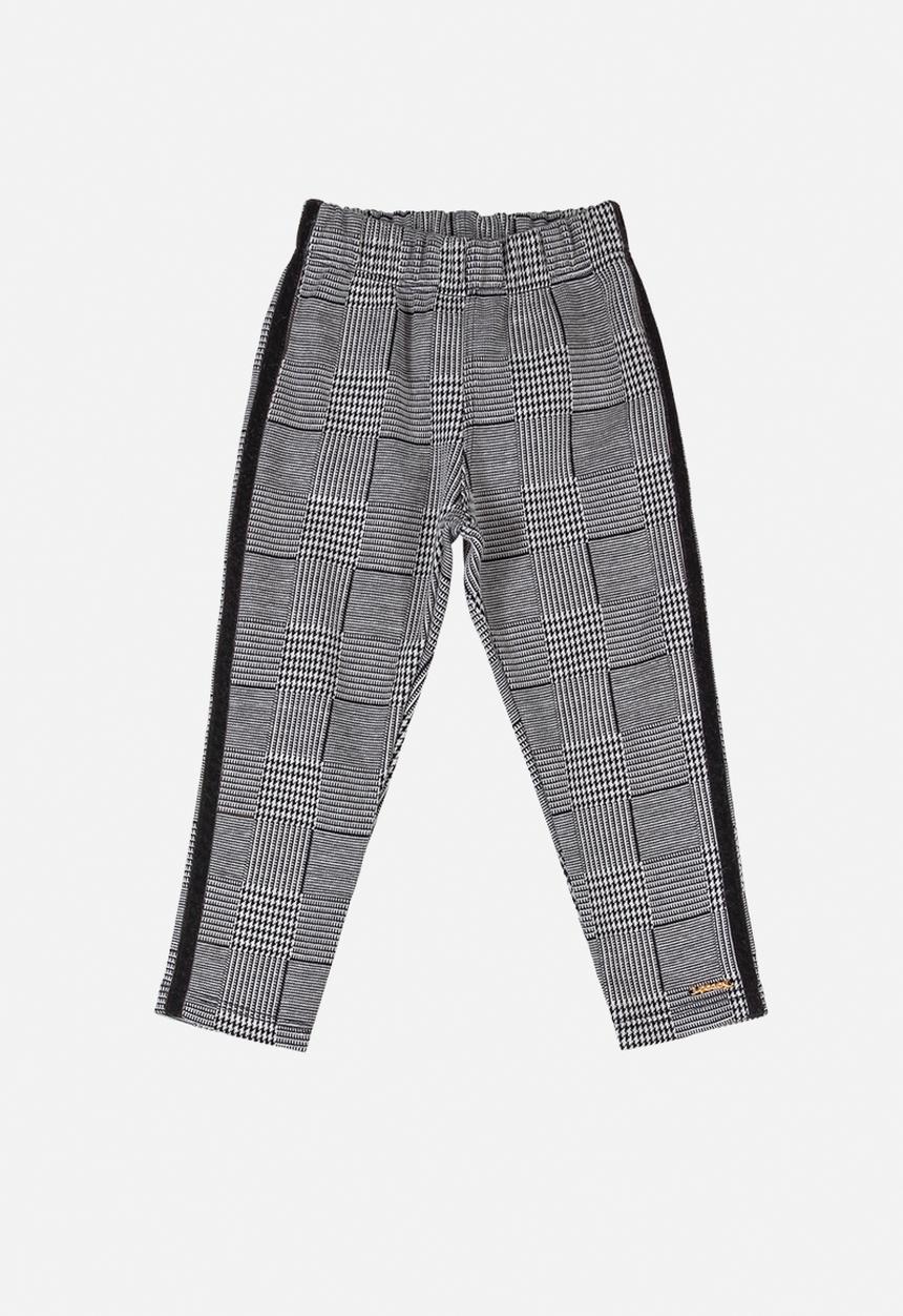 UP Baby - Baby check leggings - grey
