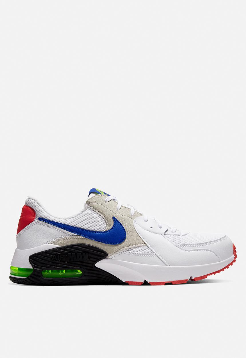 Nike - Air Max Excee - white / hyper blue-bright cactus-track red