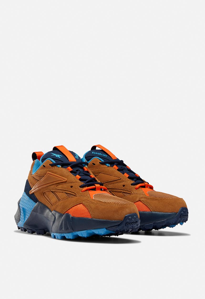 Reebok - Aztrek Double mix trail - wild brown / collegiate navy / cyan