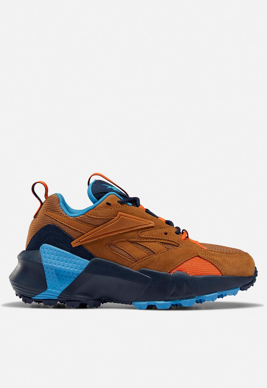 Reebok - Aztrek Double mix trail - wild brown / collegiate navy / cyan