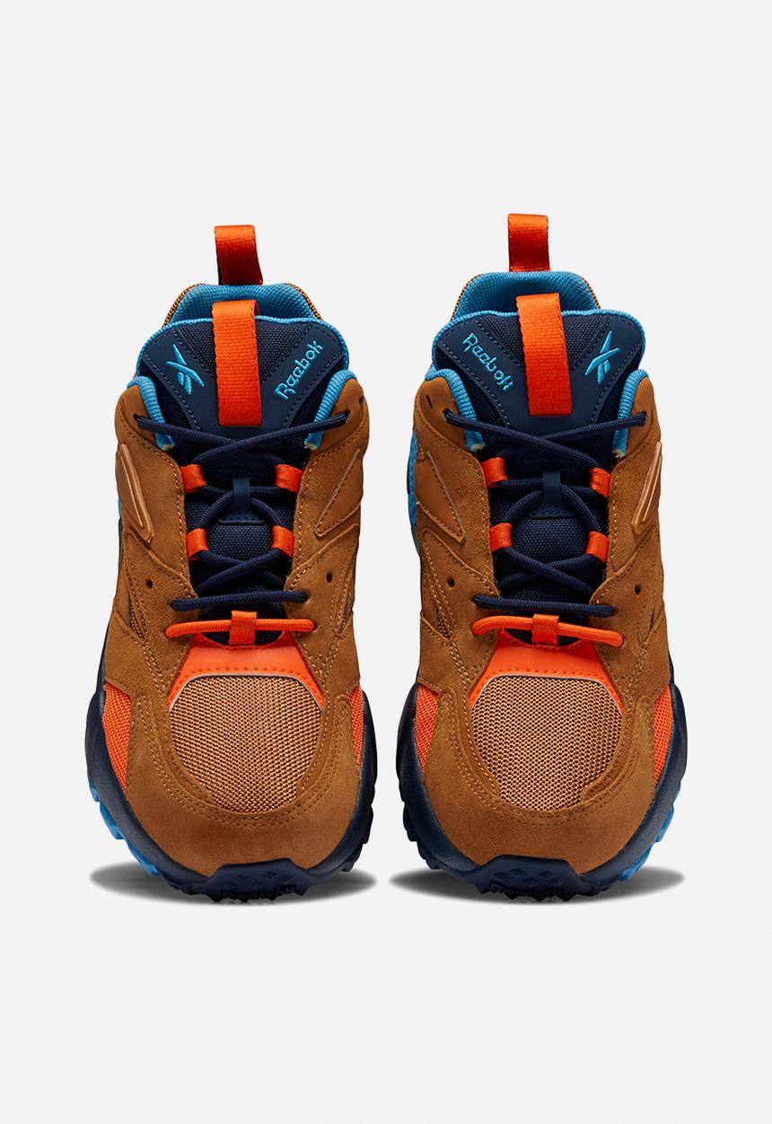 Reebok - Aztrek Double mix trail - wild brown / collegiate navy / cyan