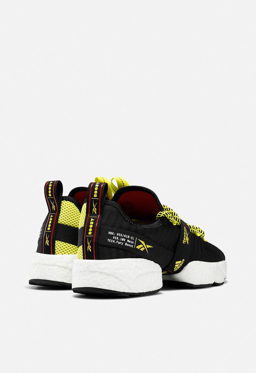 Reebok - Sole Fury x BOOST - black / hypergreen / rbk red