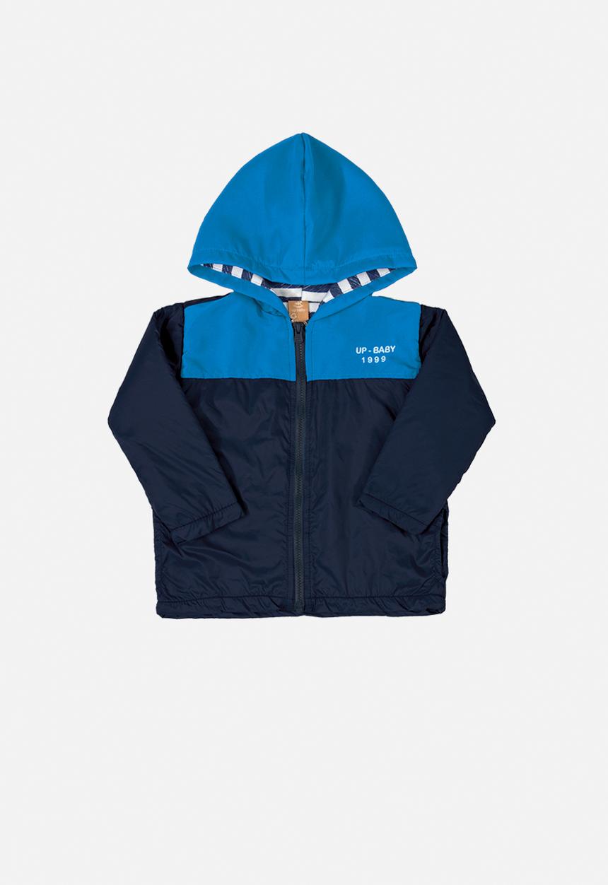 UP Baby - Boys hooded jacket - blue