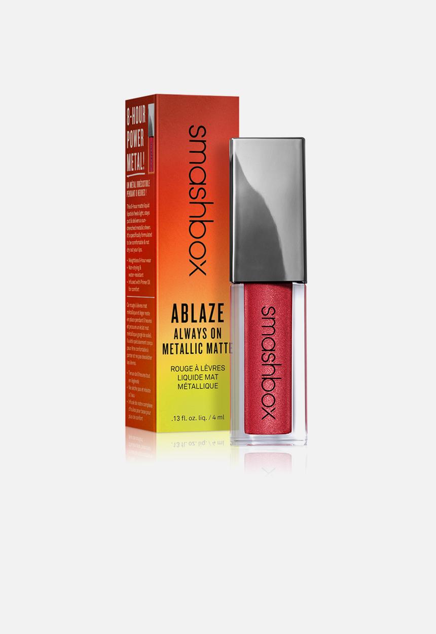 Smashbox - Always On Metallic Matte Liquid Lipstick - Hot Damn