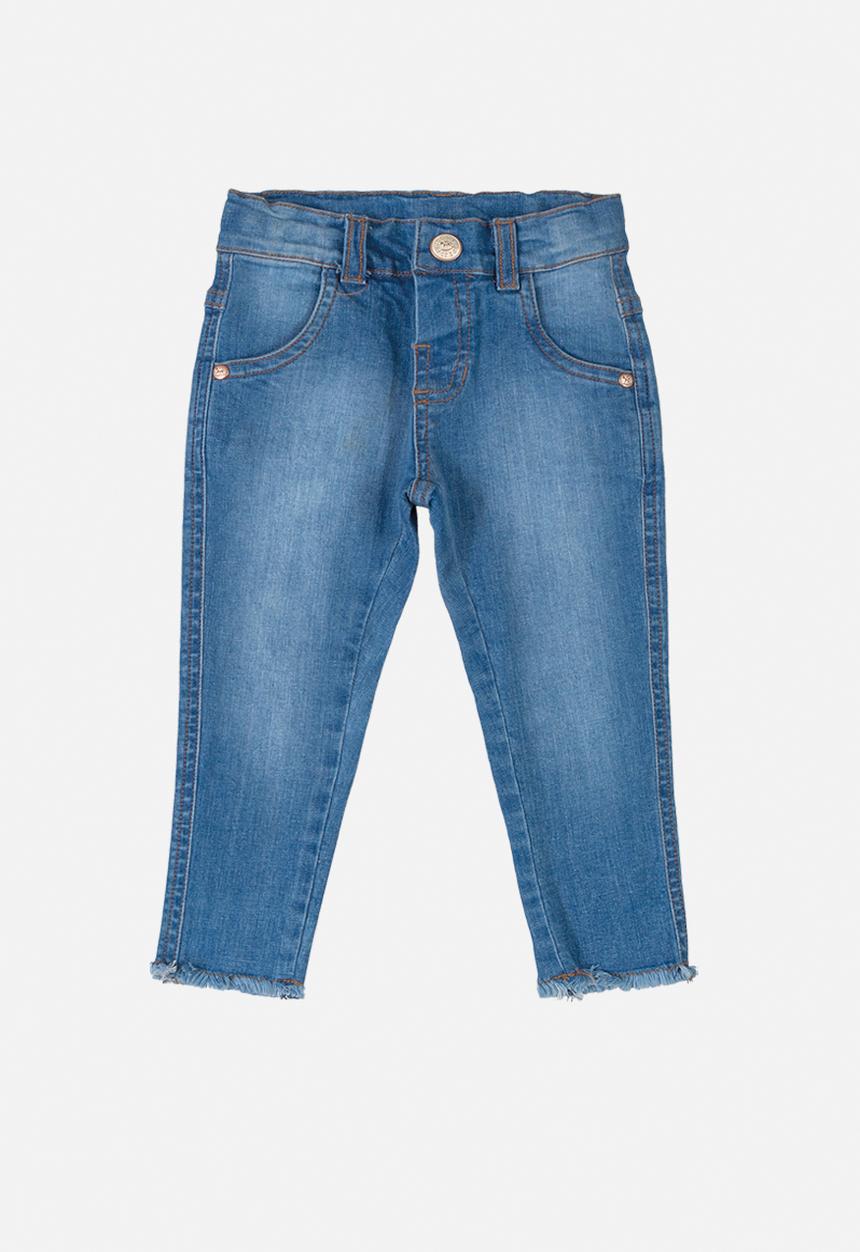 UP Baby - Baby girls jean - blue