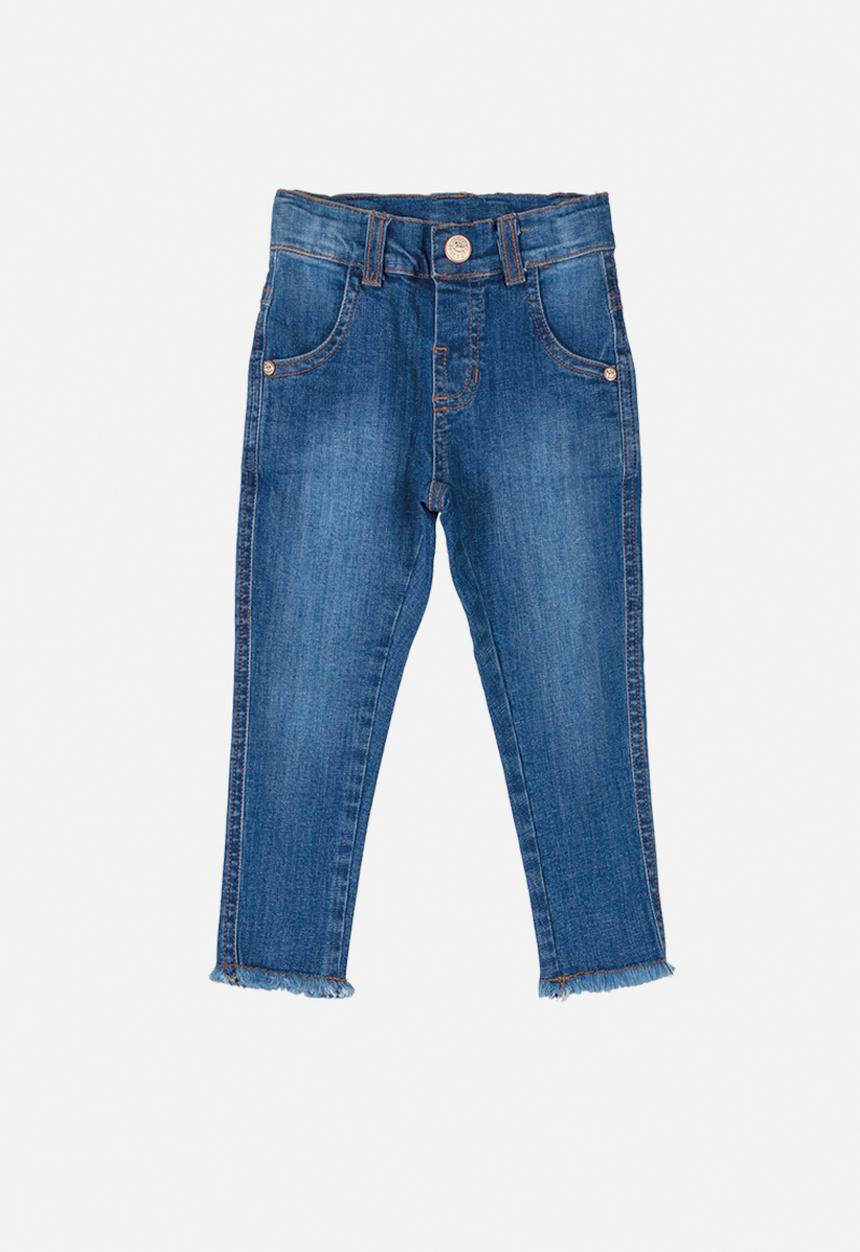 UP Baby - Baby girls jean - blue