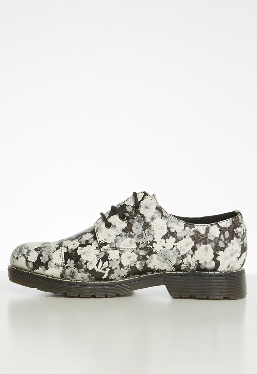 Footwork - Janni shoe derby - black & white 