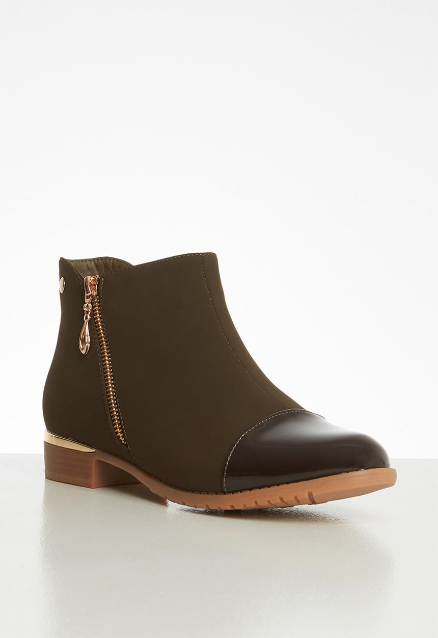 Miss Black - Hadar boot - khaki