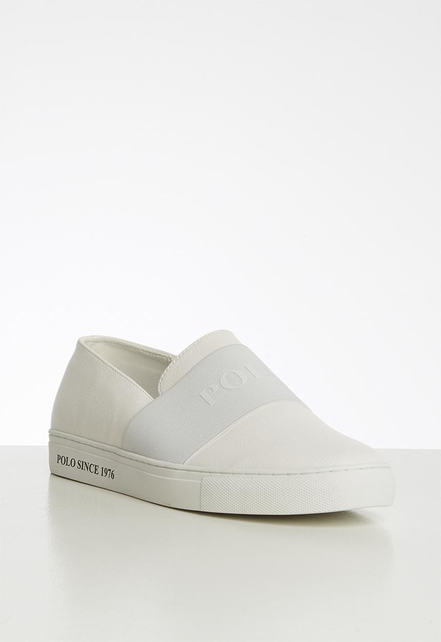 POLO - Giselle elastic slip on - white