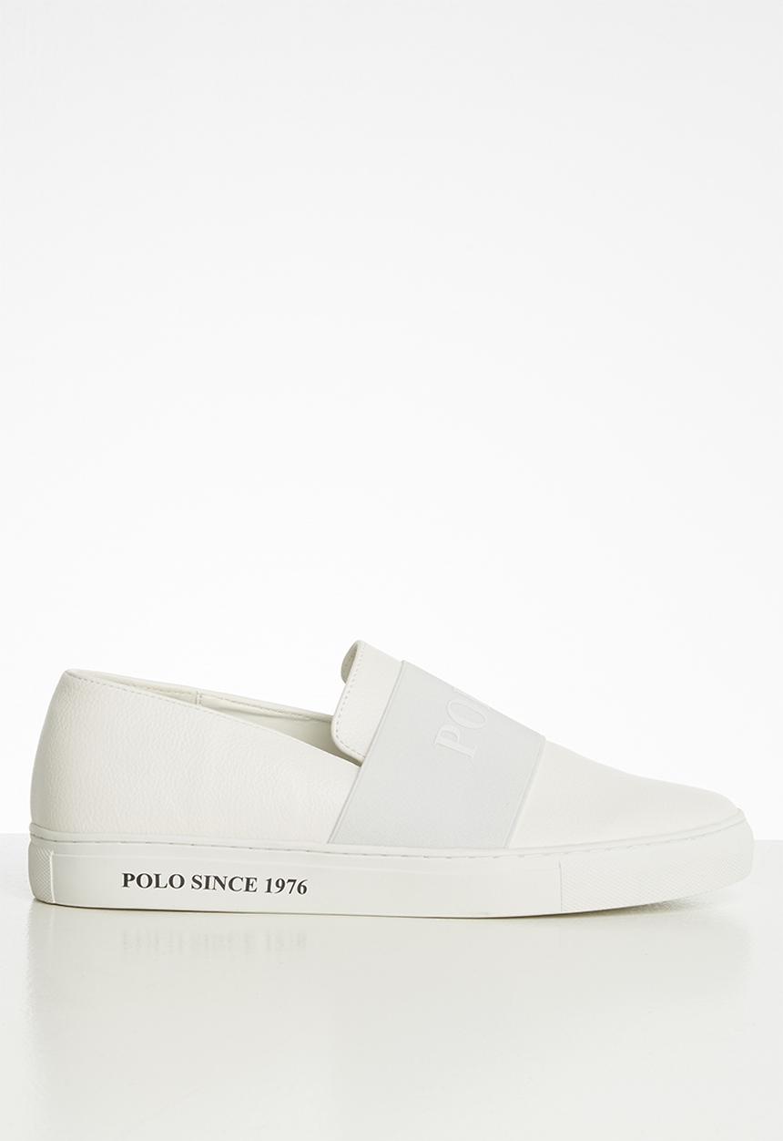 POLO - Giselle elastic slip on - white