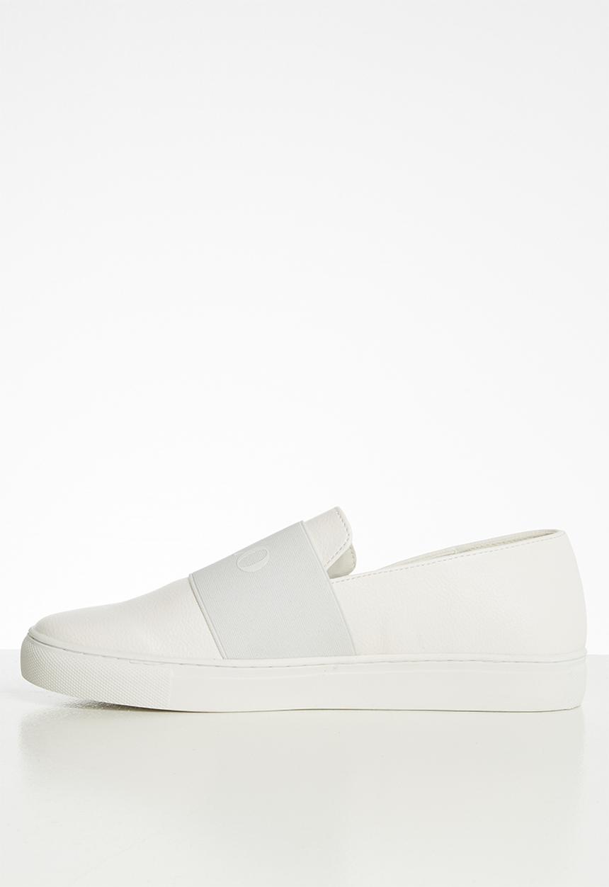 POLO - Giselle elastic slip on - white