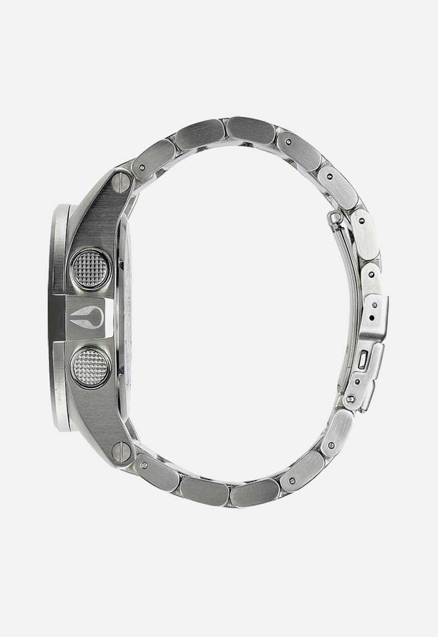 Nixon - Unit ss - silver & red