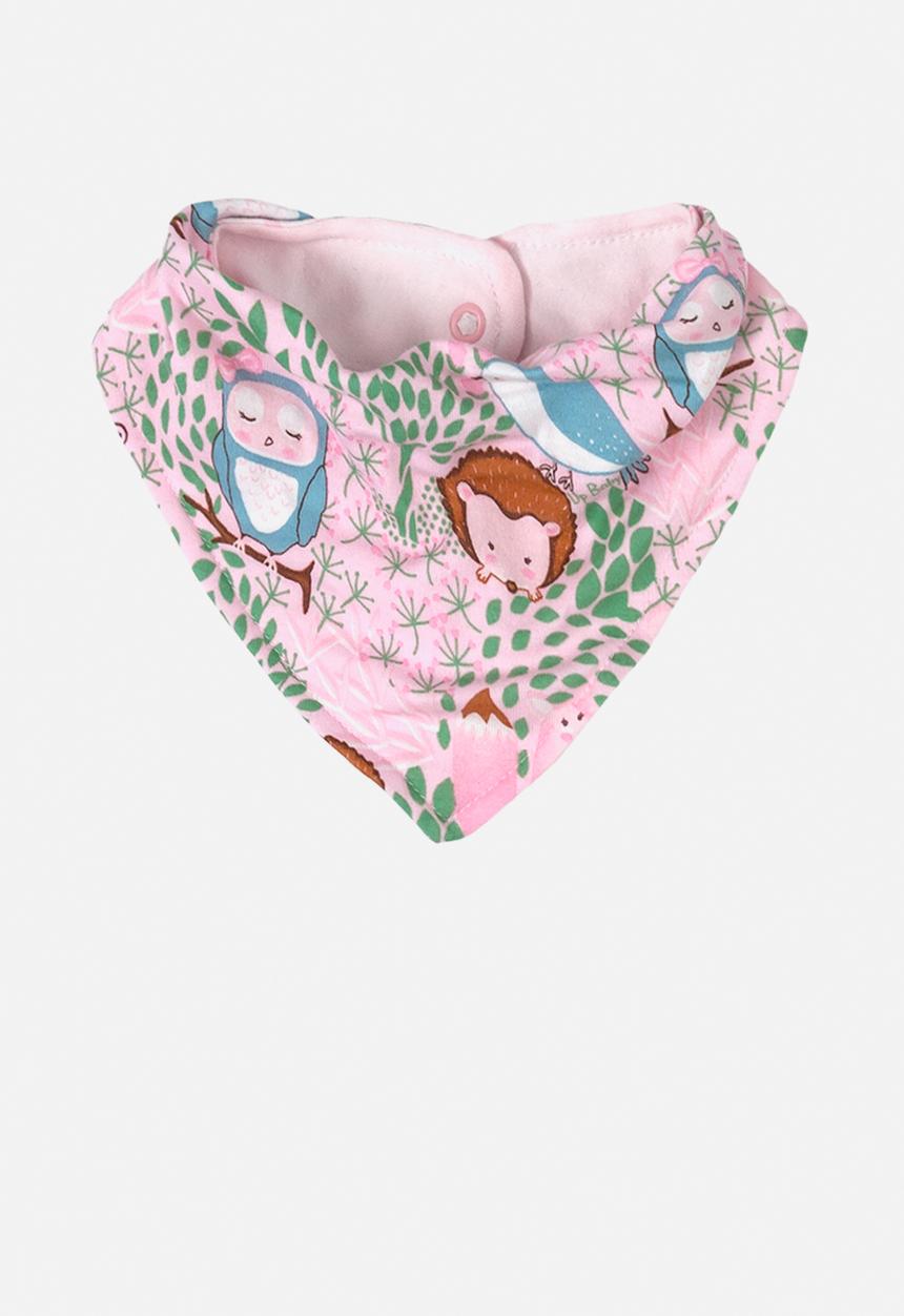 UP Baby - Girls printed bib - multi
