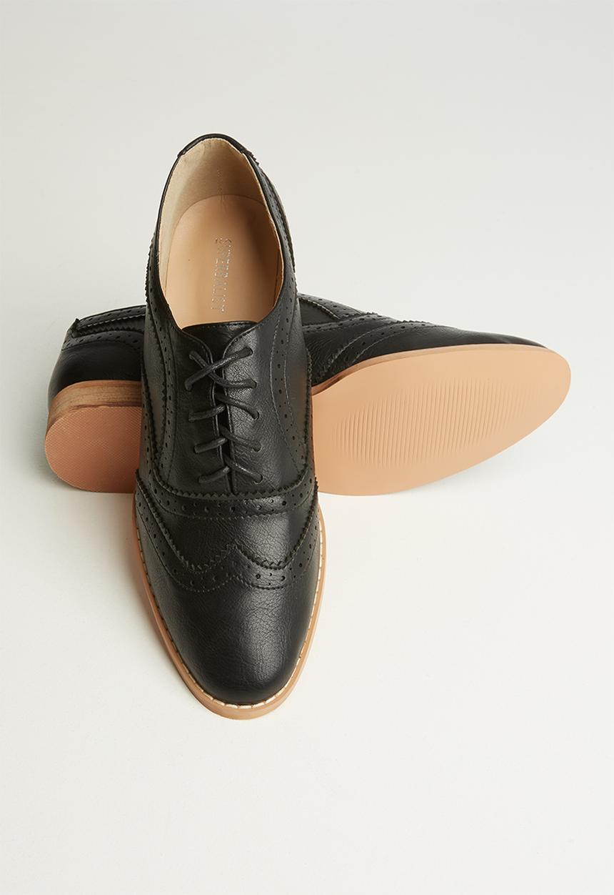 Superbalist - Nikki brogue - black