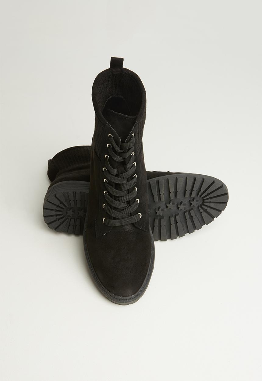 Superbalist - Leandra lace-up boot - black