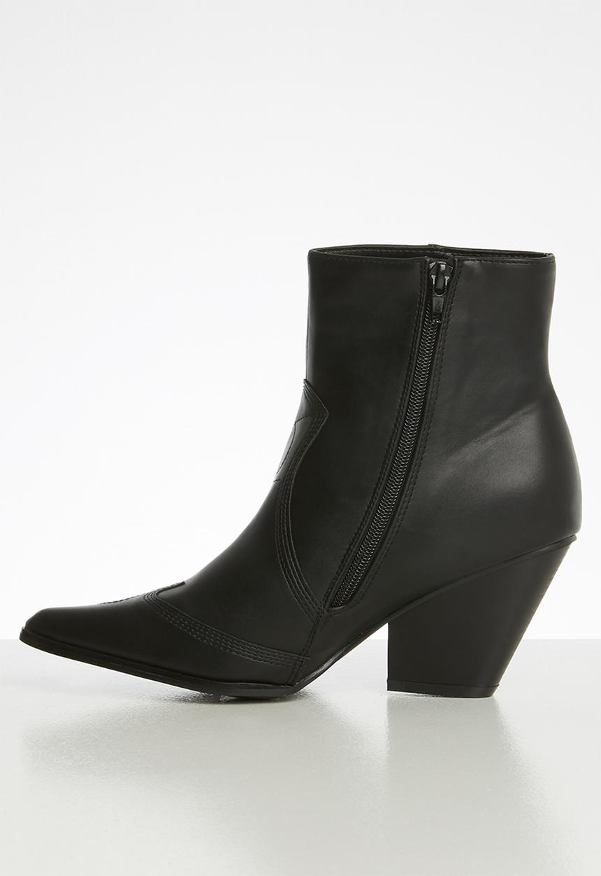 Superbalist - Keana western boot - black