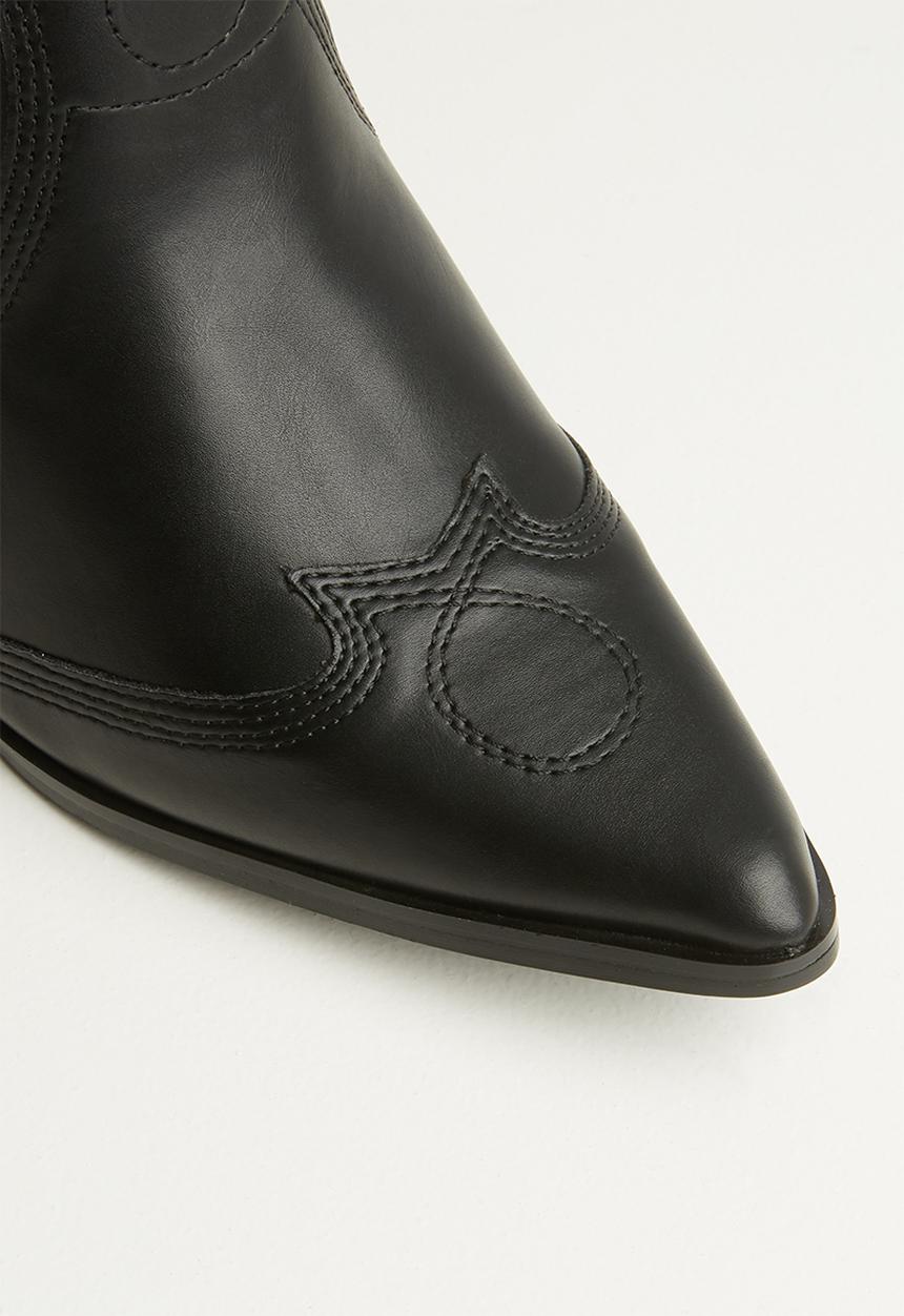 Superbalist - Keana western boot - black