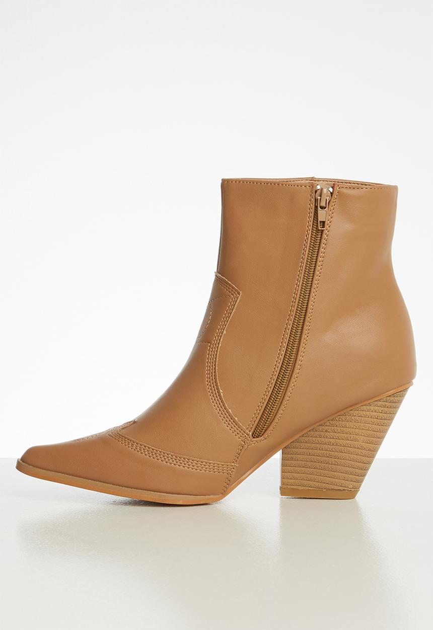 Superbalist - Keana western boot - tan